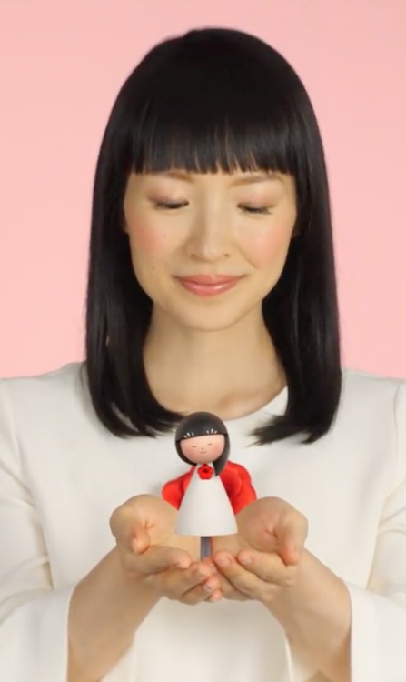 Spark Joy KonMari Mobile Game Marie Kondo and Avatar